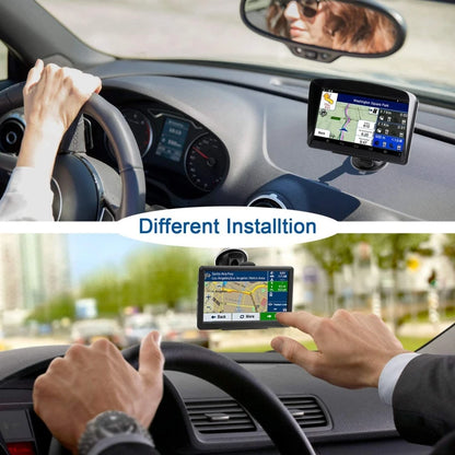 Car/ Truck GPS Navigation 7.0" HD Touch Screen FM+8GB Bult in Europe Australia America Map for Free