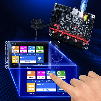BIGTREETECH TFT35 V3.0 Touch Screen 12864LCD Wifi 3D Printer Parts vs MKS TFT35 For SKR V1.4 Turbo SKR V1.3 CR10 Ender 3 Upgrade