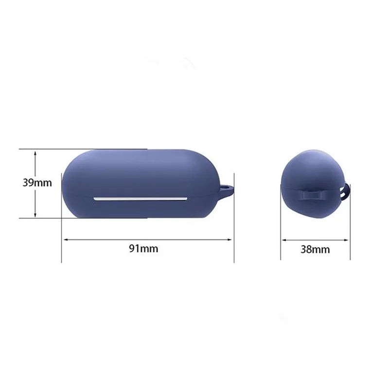 Cartoon Earphone Case Cover For Sony WF-C500 Soft Silicone Wireless Bluetooth Headphone Protective Case For Sony With Keychain