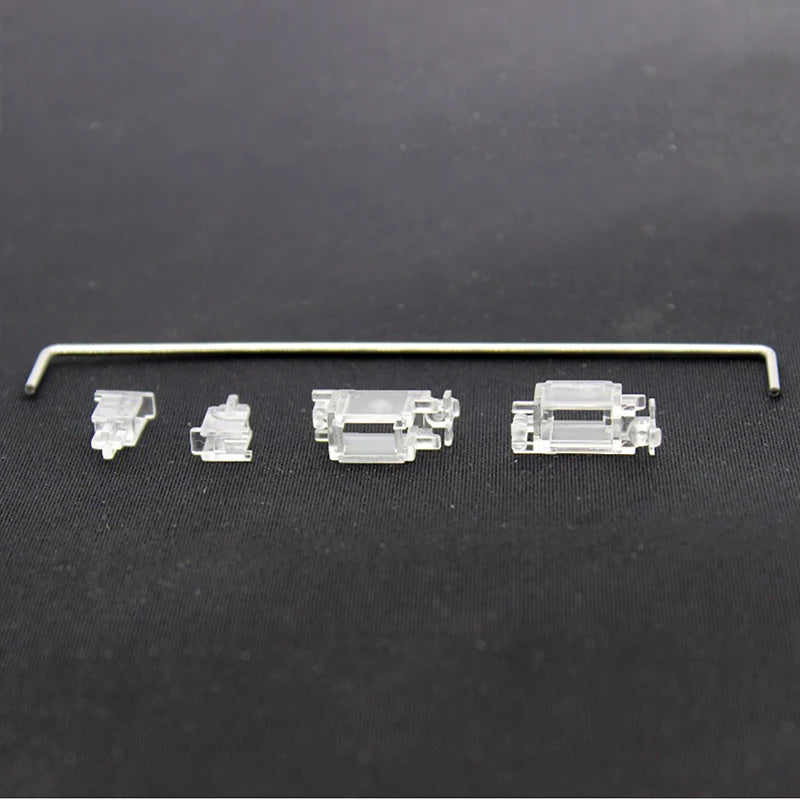 Cherry Style OEM Clear PCB-mounted PCB Stabilizers Satellite Axis 7u 6.25u 2u  For MX Switches Mechanical Keyboard Big Keycaps