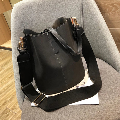 Luxury Designer Handbags Ladies Bucket Bag PU Leather Shoulder Bags Large Capacity Crossbody Bags for Women 2024 New Tote Bag