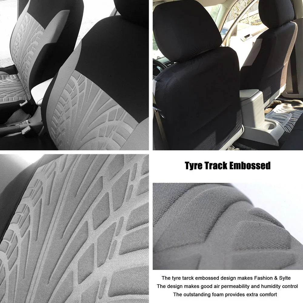 Car Seat Cover Set GeckoPattern Universal Car Seat Cover Full Set Auto Seat Cover Car Styling Interior Accessories
