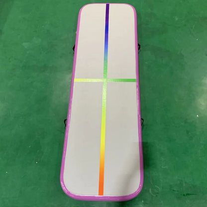 Inflatable Gymnastics Mat 3x1x0.1m Training Mats, Air Track Training Mat, Yogo Floor Cheerleading with a Pump