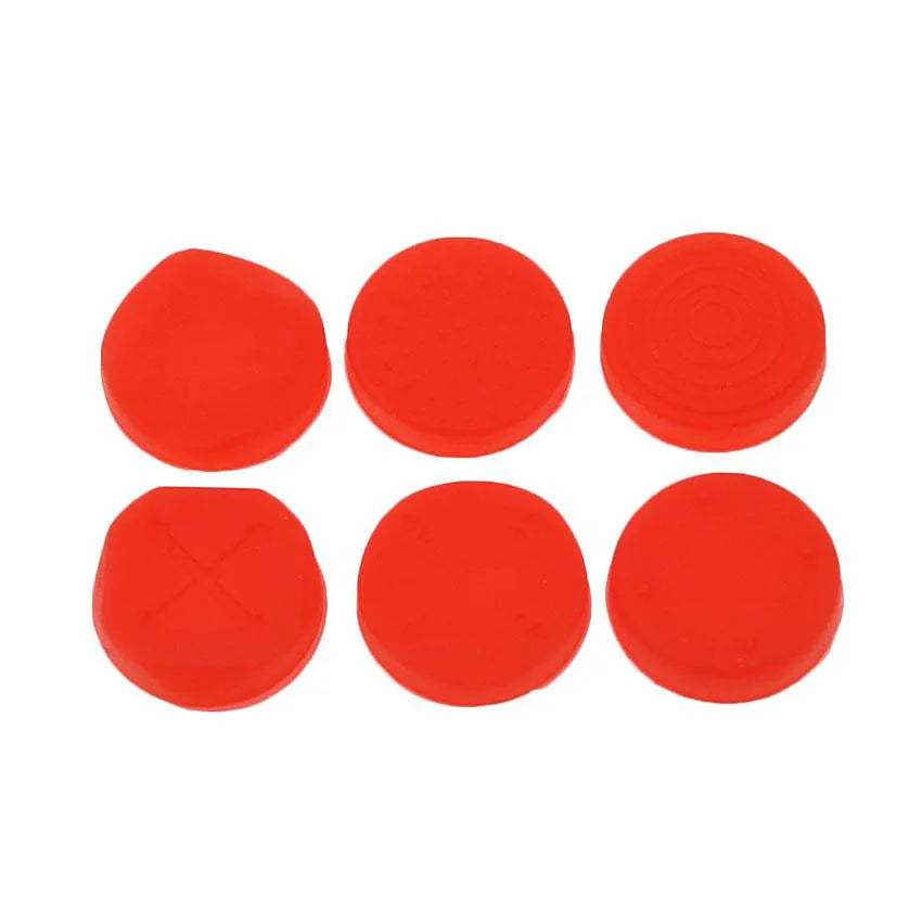 JCD 6 Pcs Silicone Thumbstick Grip Cap Joystick Analog Protective Cover Case For Psvita PS Vita PSV 1000/2000 Slim