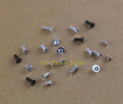 1set/lot Replacement Full Screw Set Repair Parts for PSP1000 PSP1001 PSP 1000 console shell mother main board
