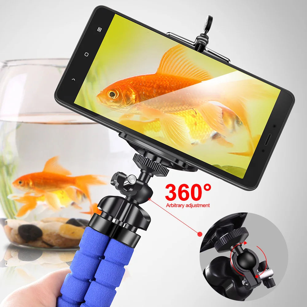Phone Holder Flexible Octopus Tripod Bracket Selfie Expanding Stand Mount Monopod Styling Accessories for Mobile Phone Camera
