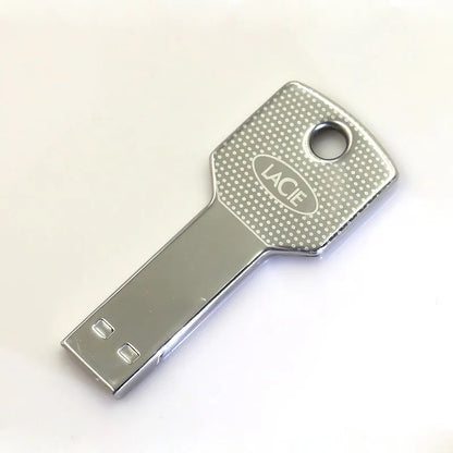 USB Flash Drive 128GB Pendrive 64GB 32GB 16GB 8GB 4GB Steel Metal Flash Disk Pen Drive Memoria Usb Stick Key U Disk Memory Stick