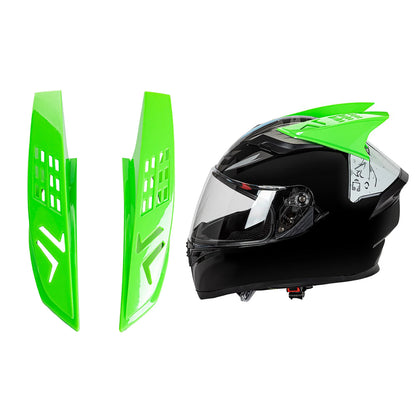Motorcycle Helmet Ears Horns Punk Protective Decorative Stylish Motorbike Accessories Strong Adhesive Decor Parts