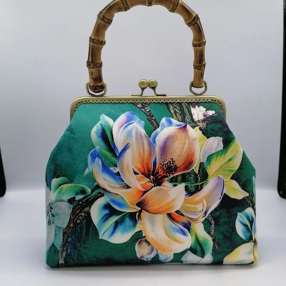 Wood Hand lock Shell Bags Vintage Designer Bag Women Shoulder Crossbody Bag Chain Tote Women's Handbags Purses