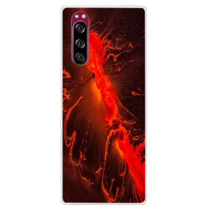 For Sony Xperia 5 Case Xperia5 Bumper Silicone TPU Soft Phone Cover For Sony Xperia 5 J9210 J8210 J8270 6.1' Cases Cartoon