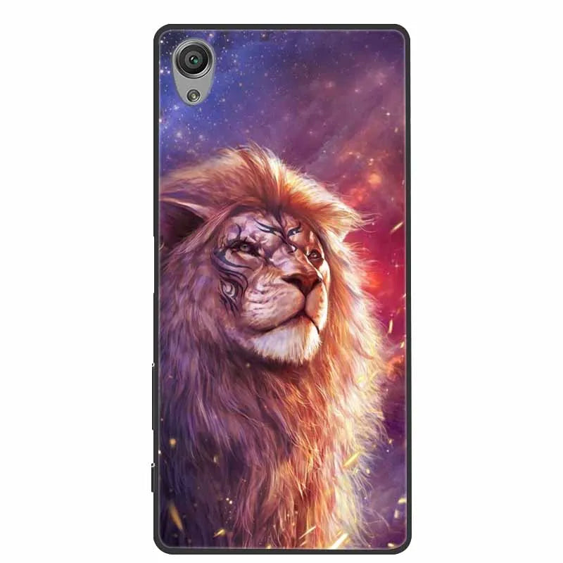 For Sony Xperia X Case F5121 Fashion Soft TPU Silicone Back Cases for Sony Xperia X Cover Protective Funda XperiaX Cartoon F5122