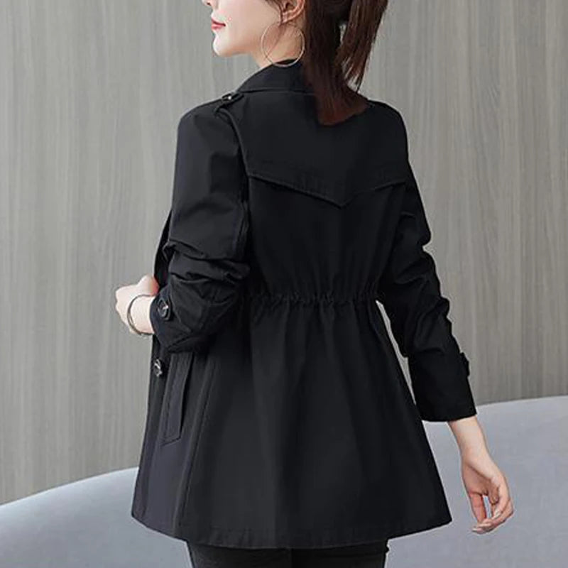 HI-FASHION Autumn Women Jacket Long Sleeve Thin Coats Casual Windbreaker 2022 Female Jackets Slim Fashion Basic Coat Outwear