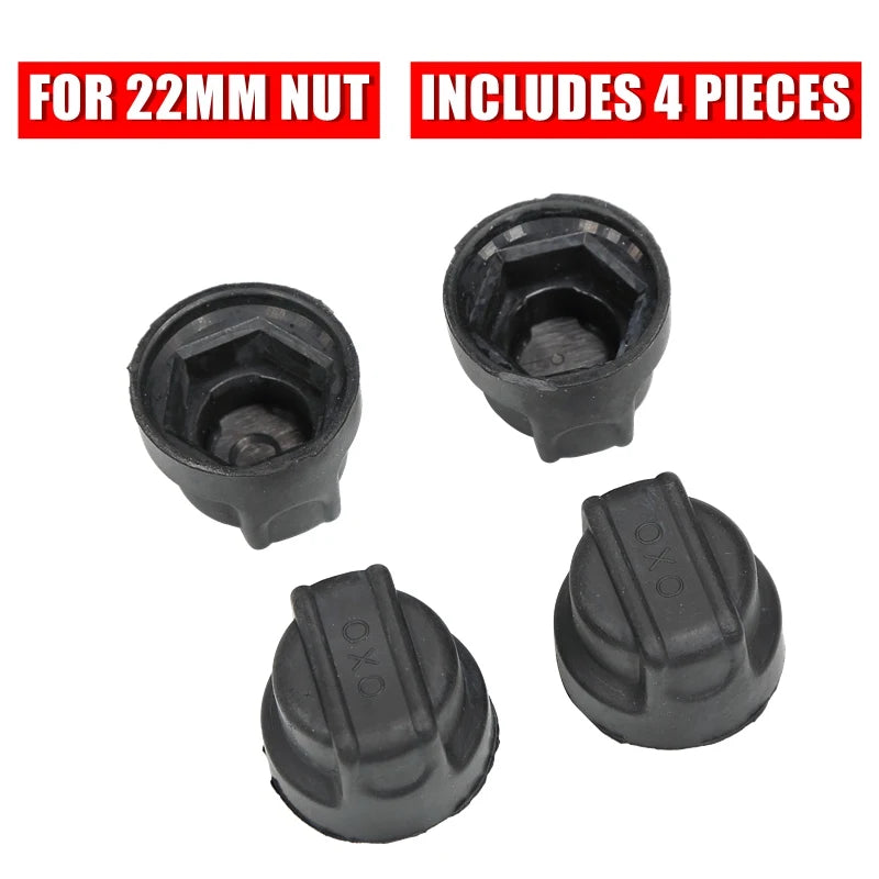 Macury Screw Nut Cap for Speedual Series Zero 8X 10X 11X Zero 9 10 Dualtron Electric Scooter Dustproof Nut Protecting 22mm 18mm
