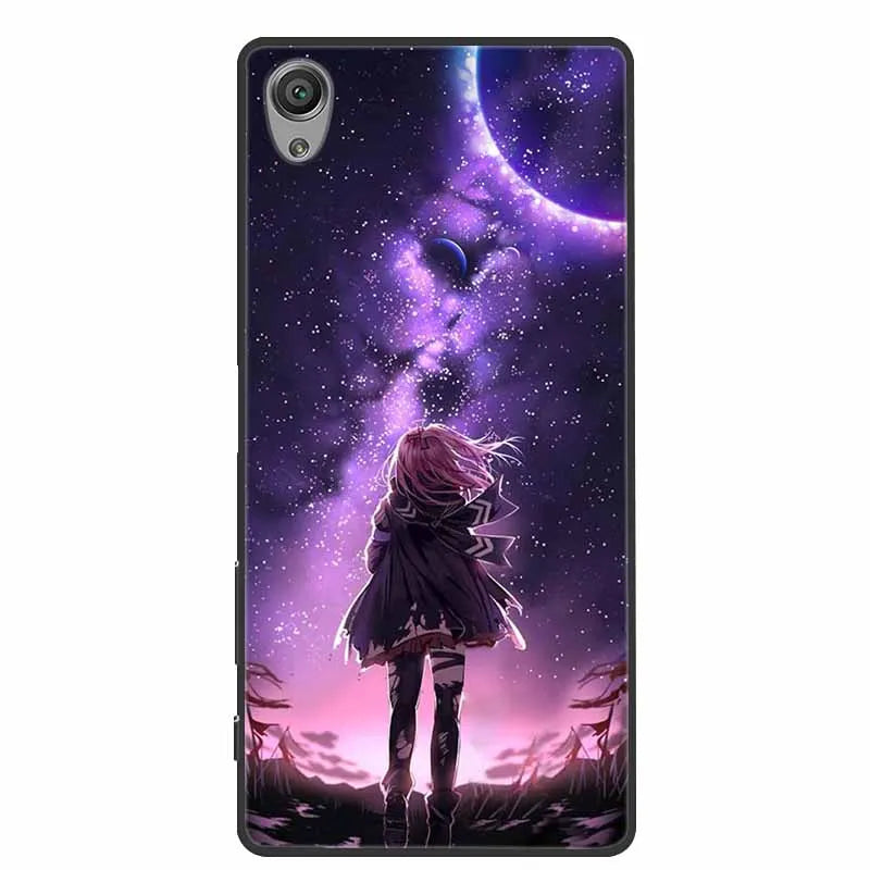 For Sony Xperia X Case F5121 Fashion Soft TPU Silicone Back Cases for Sony Xperia X Cover Protective Funda XperiaX Cartoon F5122