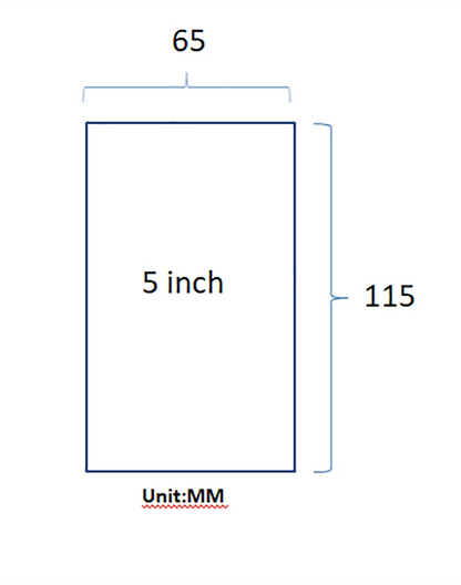 2pcs Universal 5/6/7/8/9/10/11/12inch Screen Protectors C Protective Pet Film FOR mobile Smart phone Tablet/Car GPS LCD/MP3 4