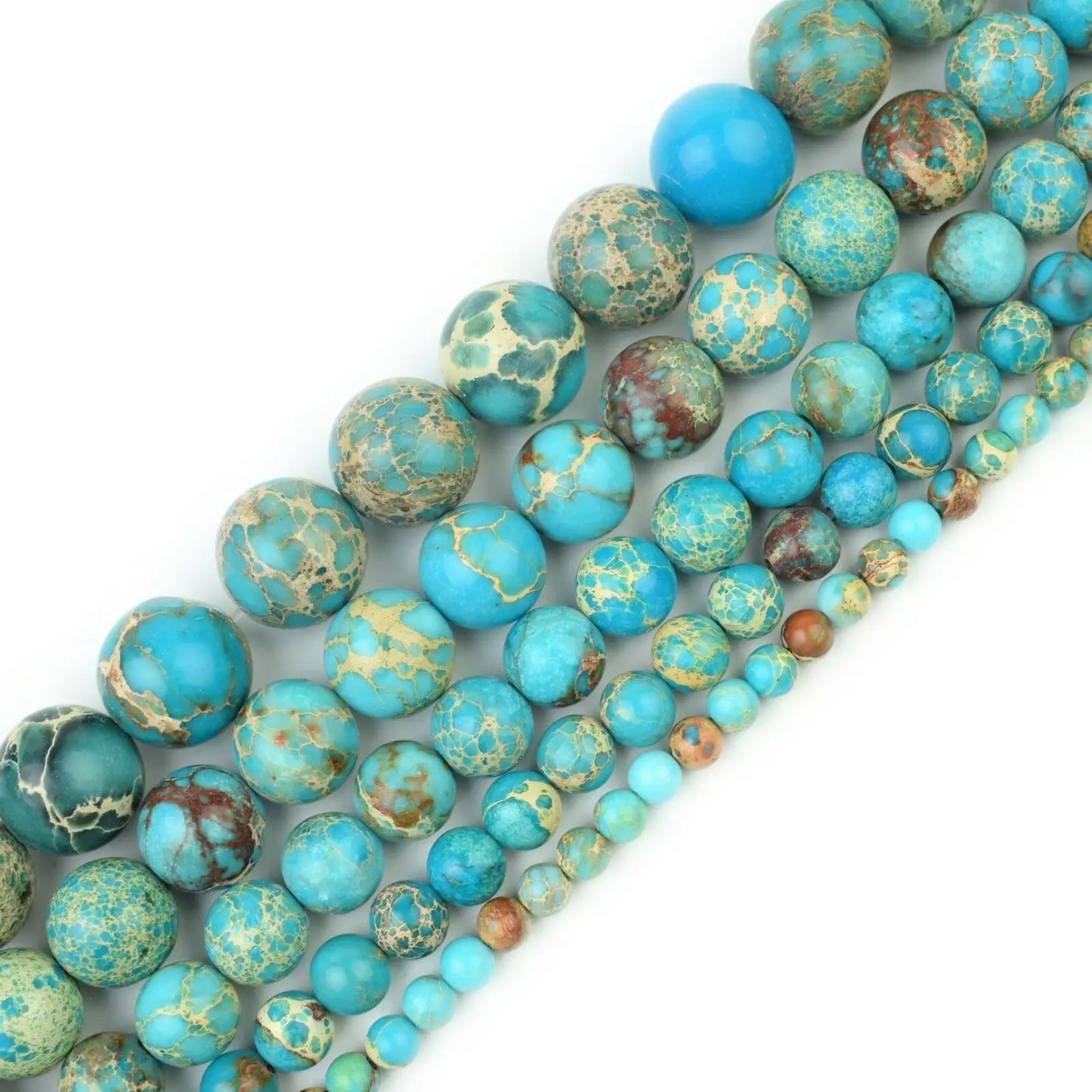Silver Lion Head Gemstone Beads Stretch Bracelet for Women Men Handmade Crystal Beaded Elastic Healing Power Stone Jewelry