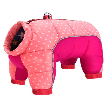 Waterproof Warm Dog Clothes Winter Clothes For Small Medium Large Dogs Pet Puppy Jacket Dog Coat Chihuahua Pug Jumpsuit Clothing