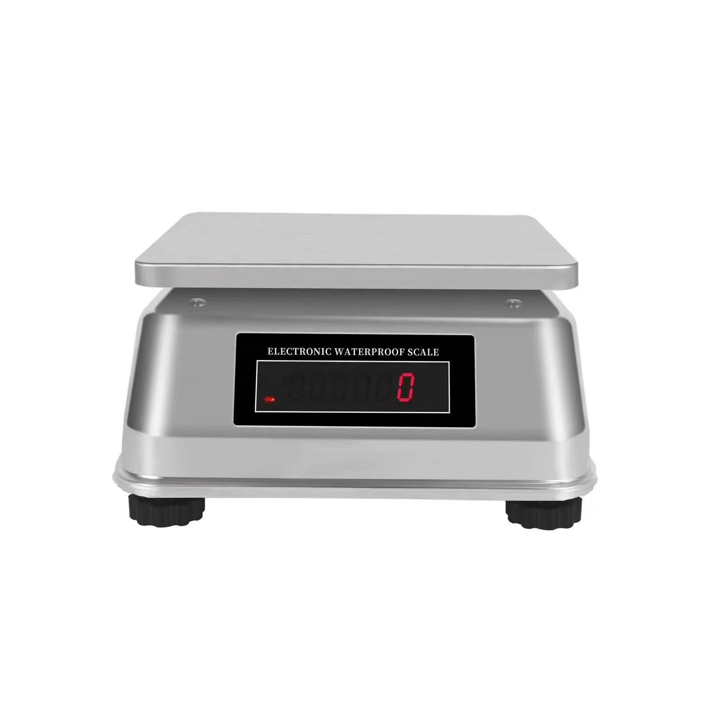 JSF Serie 30 kg Küchenwaage, wasserdicht, Edelstahl, elektronische Tischwaage mit Preisberechnung