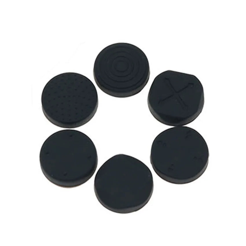 JCD 6 Pcs Silicone Thumbstick Grip Cap Joystick Analog Protective Cover Case For Psvita PS Vita PSV 1000/2000 Slim