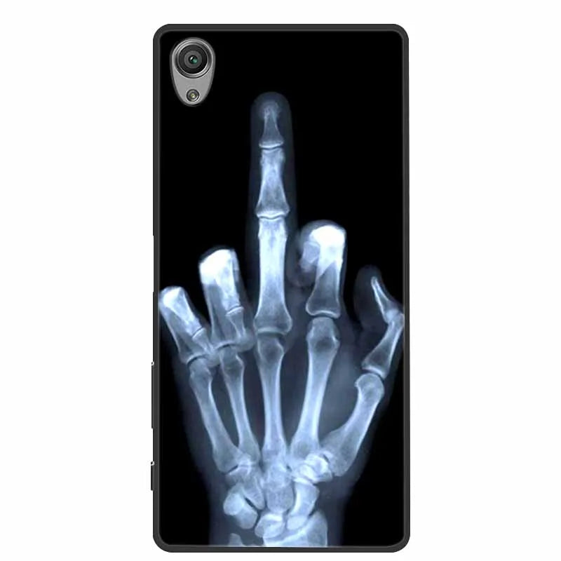 For Sony Xperia X Case F5121 Fashion Soft TPU Silicone Back Cases for Sony Xperia X Cover Protective Funda XperiaX Cartoon F5122