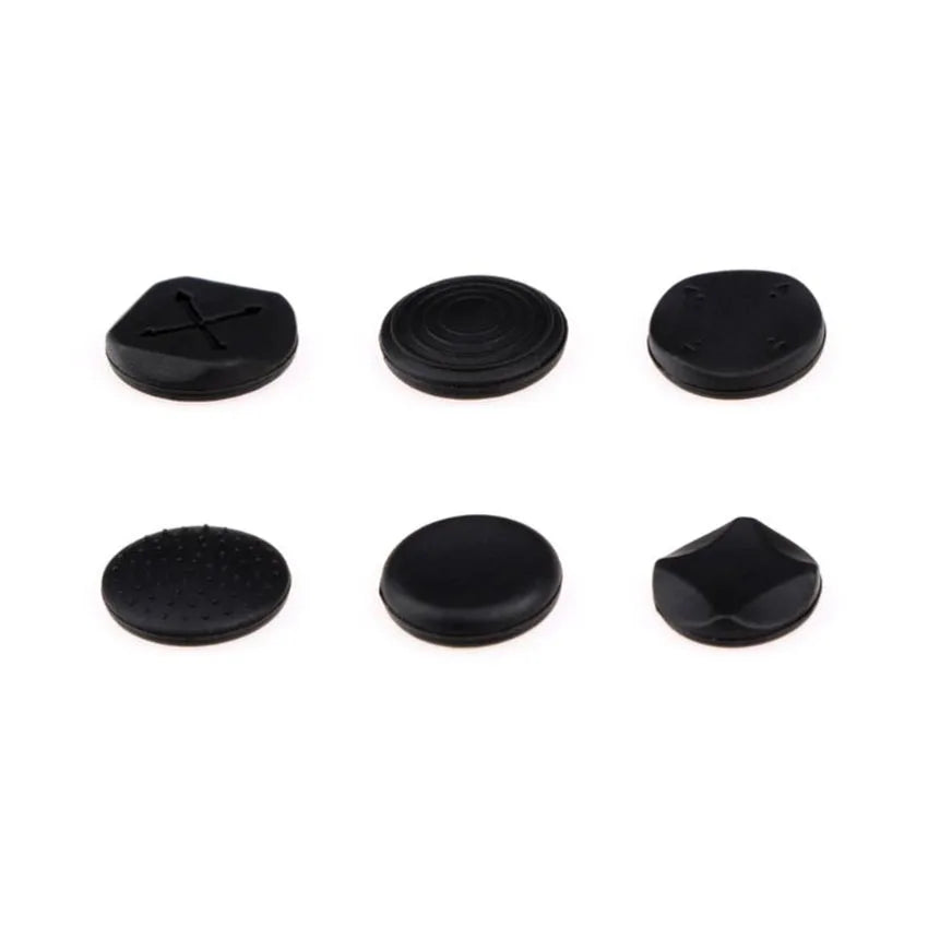 JCD 6 Pcs Silicone Thumbstick Grip Cap Joystick Analog Protective Cover Case For Psvita PS Vita PSV 1000/2000 Slim