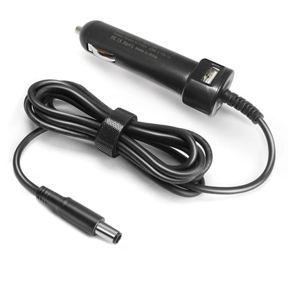 19.5V 3.34A 4.64A 7.4*5.0mm 90W Car Laptop Charger Dc Power Adapter for Dell Latitude E5270 E5450 E5470 E5570 E7270 E7450 E7470