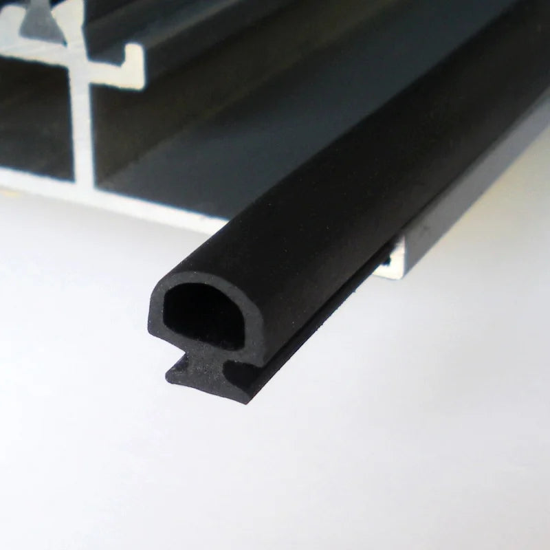 5/10M Bottom Width 5/6/7mm EPDM Sealing Strips Bridge Aluminum Door/Window Sealed Plastic E nergy S aving  And Doors