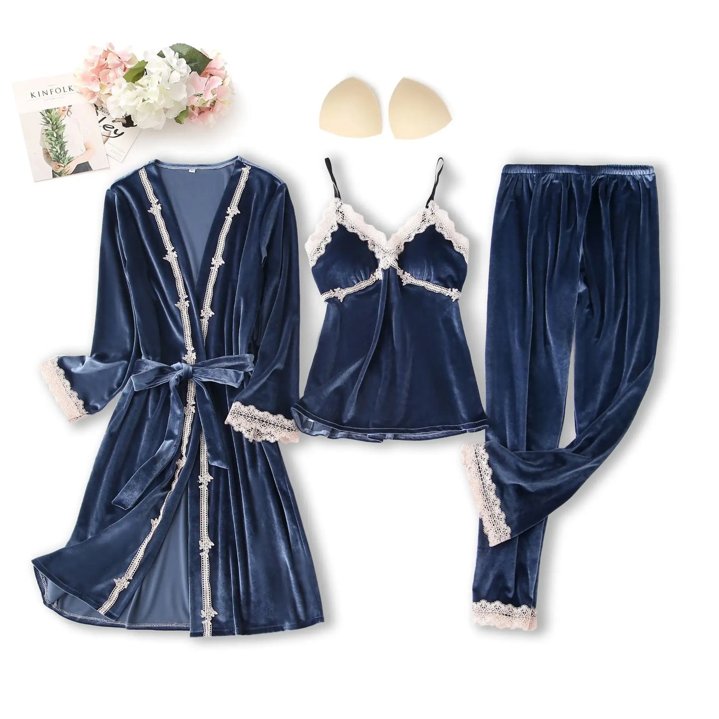 Chinese Style Female Velour Robe Gown Classic Burgundy Sleepwear Nighty Set Lace Patchwork Nightwear Bathrobe Sexy Negligee