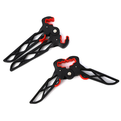 Archery Compoun Bow Stand Hunting Bow Holder Rack Removable Compound Bow Stand Arrow Kicks stand Holder Archery Accessory