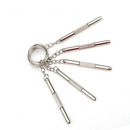 Screwdriver Kit Set Mini Portable Radish Head Screw Driver Transparent Handle Repair Hand Tools Precision Car Repair Small Screw