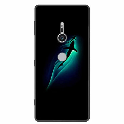 Case For Sony Xperia XZ1 XZ2 XZ3 Cover Silicone Painted Soft Phone Back Cases for Sony XZ2 Compact Premium Protective Funda Capa