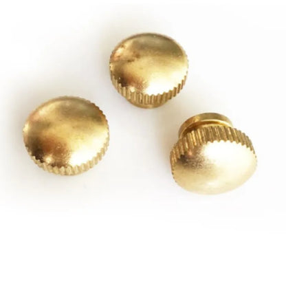 1-5pcs  M3 M4 M5 M6 m8 m10 brass round blind end step Knurled Thumb Nuts