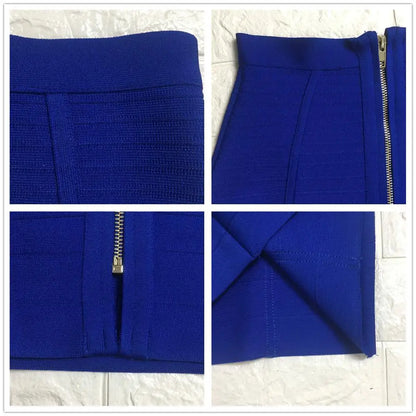 2021 New Bandage Skirts Women Bodycon Woman Skirts Sexy Harajuku Party Club Elegant Celebrity Pencil Skrit Plus Size XL