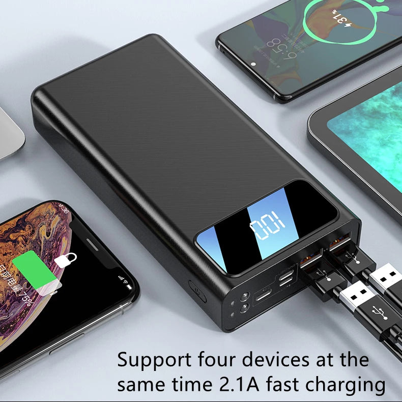 Portable 30000mah Powerbank, Mobile Phone Charger 30000mah Power Banks , Best Powerful 30000mah Power Bank