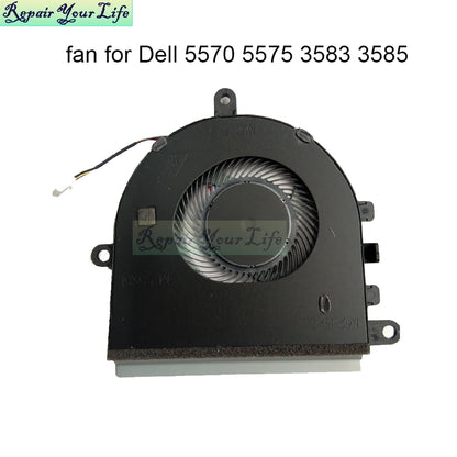 07MCD0 Laptop CPU Cooling Fan Cooler for Dell Inspiron 15 5570 5575 3583 3584 3585 5593 3533 P75F 7MCD0 DC28000K7F0 PB7806S05HN2