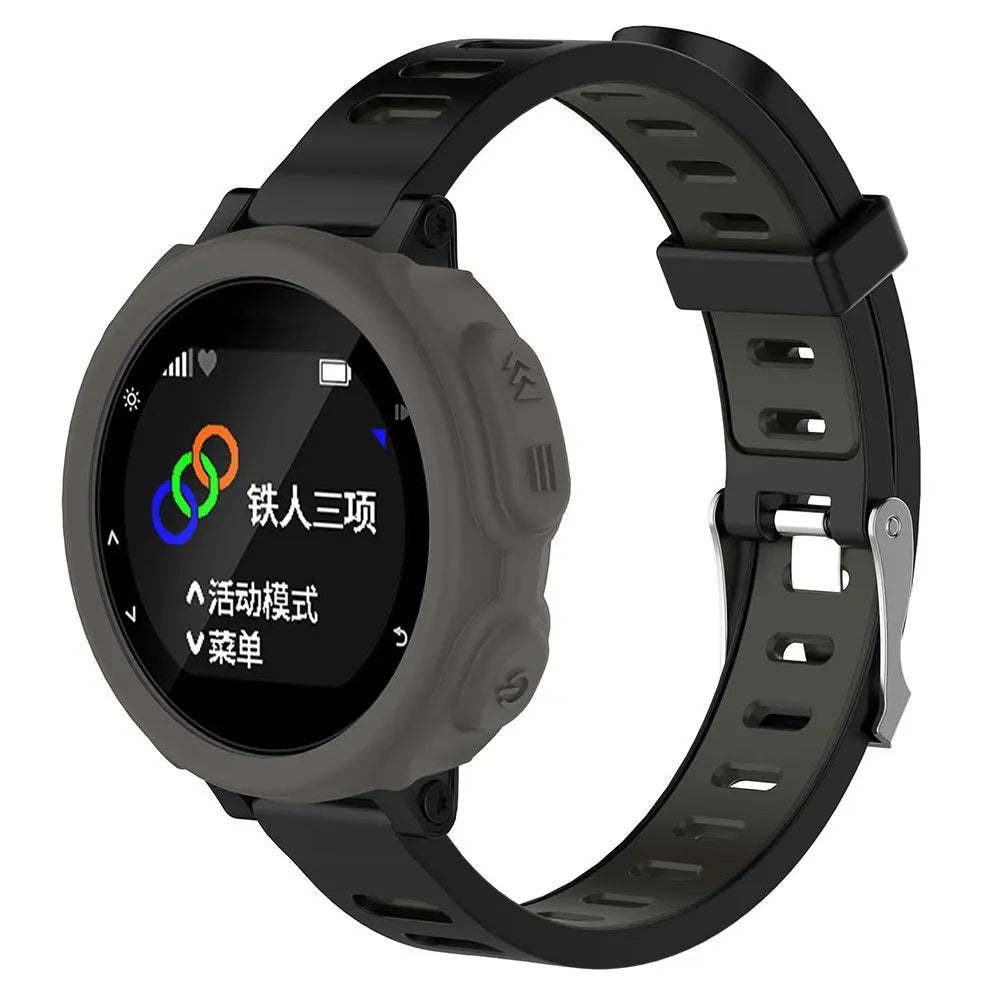 Silicone Protection Case for Garmin Forerunner 235 735 case TPU Soft Cover Screen Protector Shell