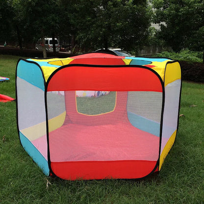 Outdoor Easy Folding Ocean Ball Pool Play Pen Game Tent Toy House Children's Interactive Game Toys
