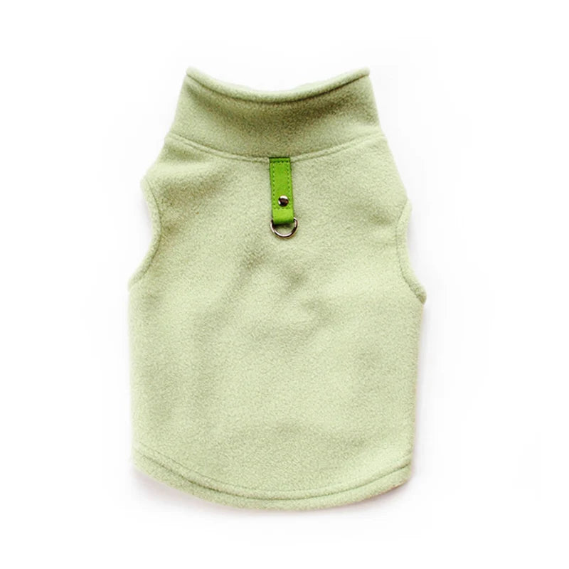 Warm Winter Dog Clothes Fleece Vest for Dog Puppy Fleece Clothing Soft Plaid Costume Doggy Autumn Winter Animal Pet Jacket Coat