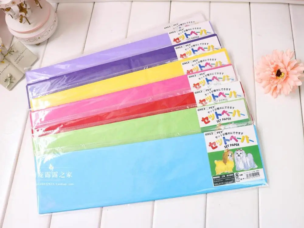 100PC/Lot Professional Dog Hair Paper Bags Dog Grooming Accessories for Teddy Maltese Pet Supplies