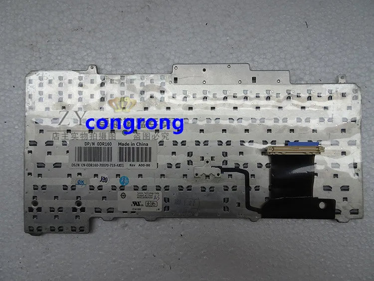 Laptop keyboard for DELL Latitude D620 D630 D631 D820 D830 PP18L notebook keyboard US version with mouse pointer