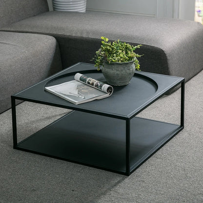 Creative Furniture Metal Small Coffee Table ,Small Apartment Living Room Personality  Modern Minimalist Iron Table