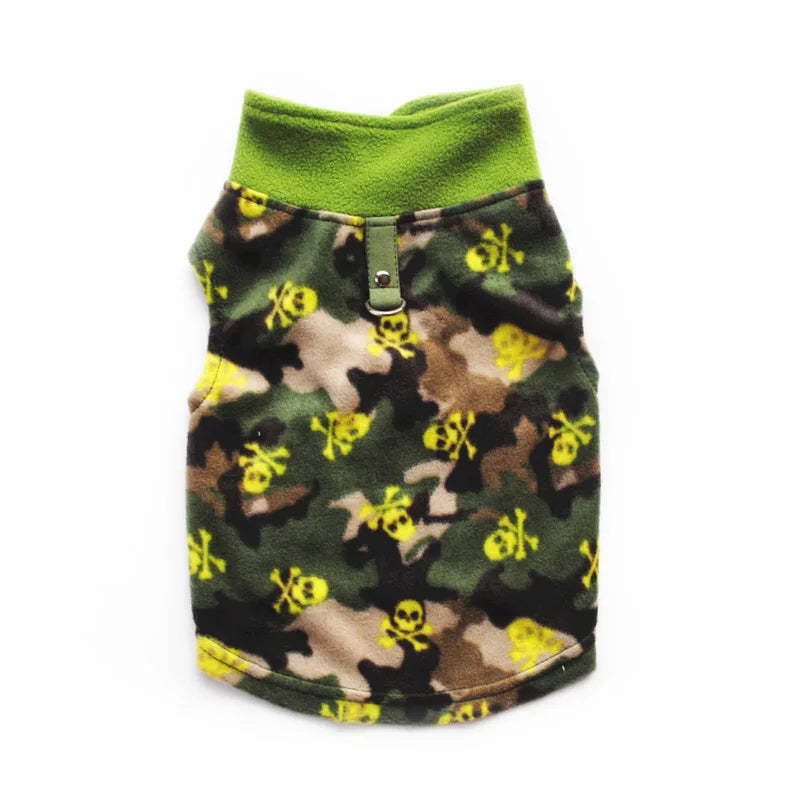 Warm Winter Dog Clothes Fleece Vest for Dog Puppy Fleece Clothing Soft Plaid Costume Doggy Autumn Winter Animal Pet Jacket Coat