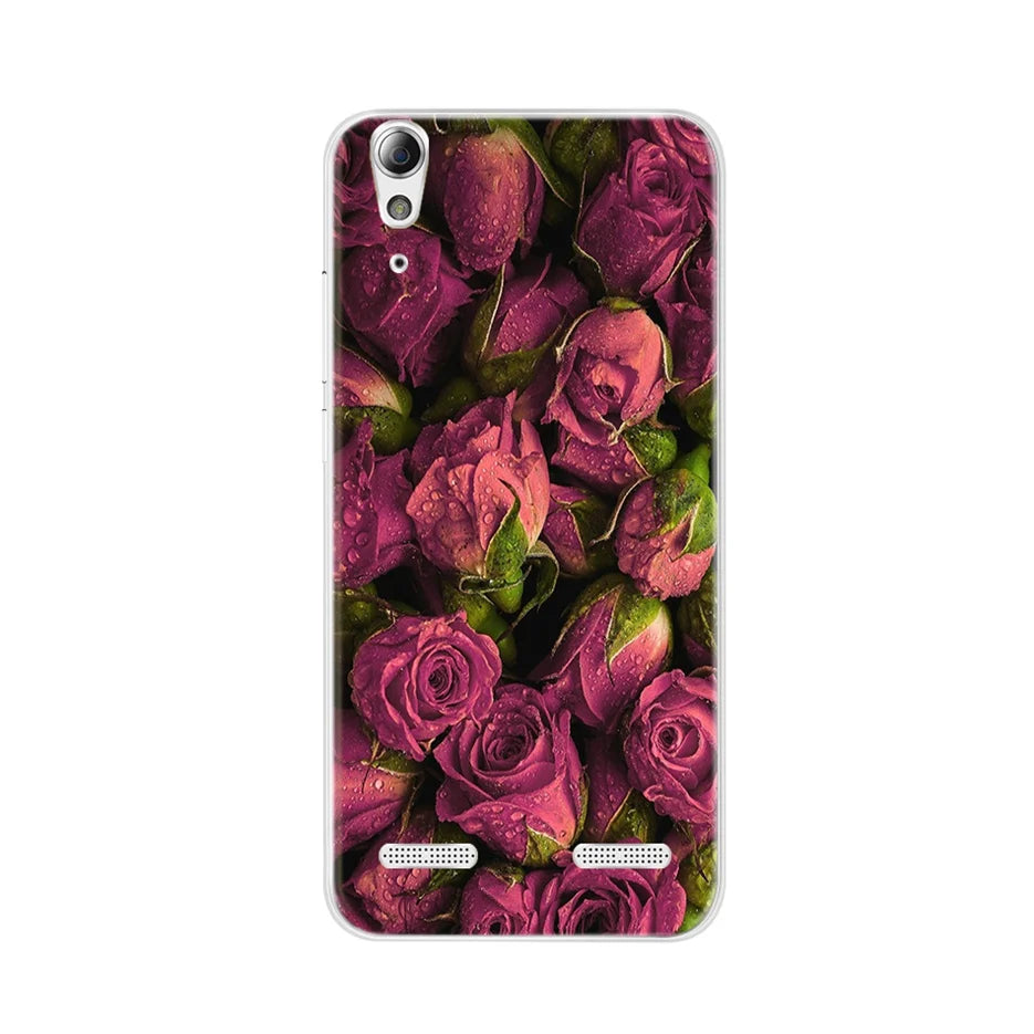 Soft Silicone Case for Lenovo A6000 A6010 Cover Cases for Lenovo Lemon K3 TPU 3D Relief Patterned Cover For Lenovo K3 K30-T Capa