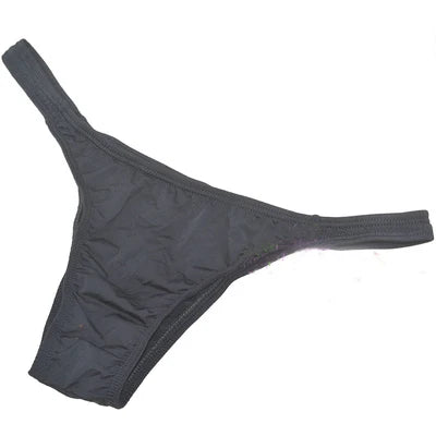 Ice Silk Men's Bikini Underwear Low-waist Male Panties Sexy Translucent  Briefs 16 Colors