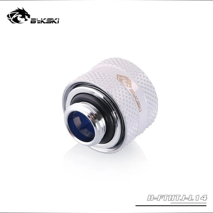 4pcs/lot BYKSKI OD16mm Hard Tube Fitting Hand Compression Fitting G1/4'' Computer Accesspries Fitting use for Rigid Tube
