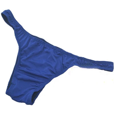Ice Silk Men's Bikini Underwear Low-waist Male Panties Sexy Translucent  Briefs 16 Colors