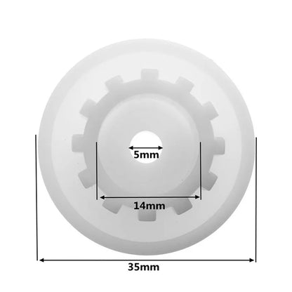 2* Meat Grinder Parts Plastic Gear Fit For Zelmer HR7752/HR7754/HR7768/HR2724/HR2725 Kitchen Appliance Parts