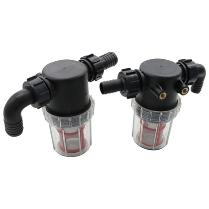 Transparent 50 Mesh Fine filtration Water Filter with 20mm, 25mm Barbed Agriculture Tools Garden Irrigation Filter