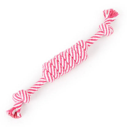 1 Pcs 20CM Dog Toys Funny Cotton Rope Toys For Small Puppy Dogs Pet Chew Toys Pet Supplies Random Colors