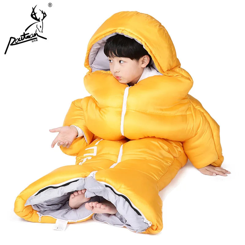 Ultralight Sleeping Bag Camping Sleeping Bag for Kids and Adults Sleeping Bag Camping Vacuum Bed Camping Accessories S/M/L size